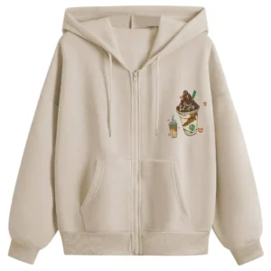 TAGAS Women's Solid Zipper Hooded Sweatshirt|Zip Up (Hoodie) for Womens|